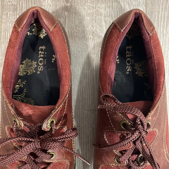 Taos Speed Lacer-D Leather/suede Oxfords size 7 - Picture 6 of 14